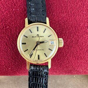 Vintage Bucherer Automatic Swiss Mechanical Watch